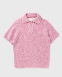 ERL Alpaca POLO KNIT pink