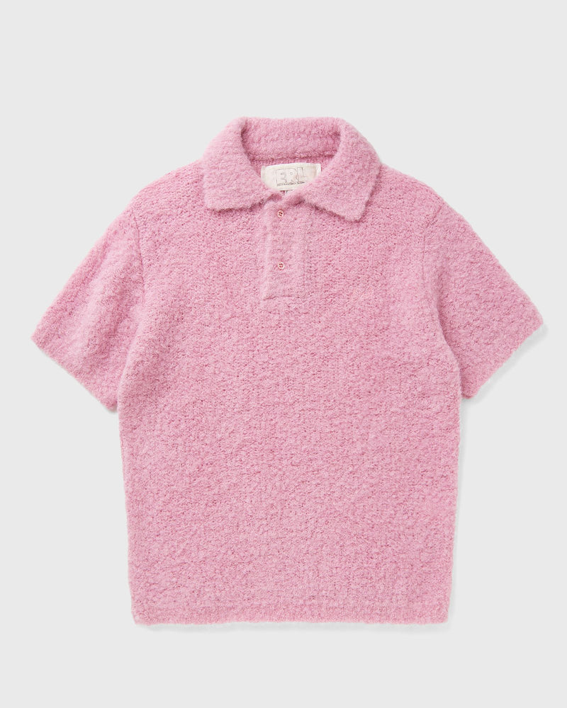 ERL ALPACA POLO KNIT pink