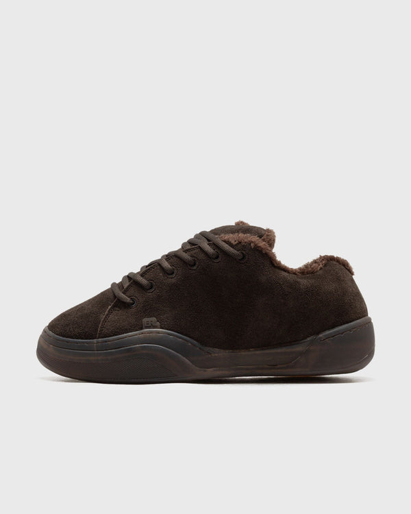 ERL SUEDE VAMP SNEAKERS brown