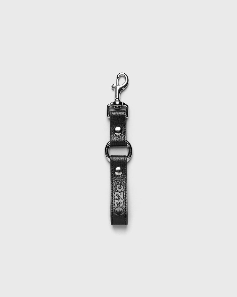 032c Leather Keychain black
