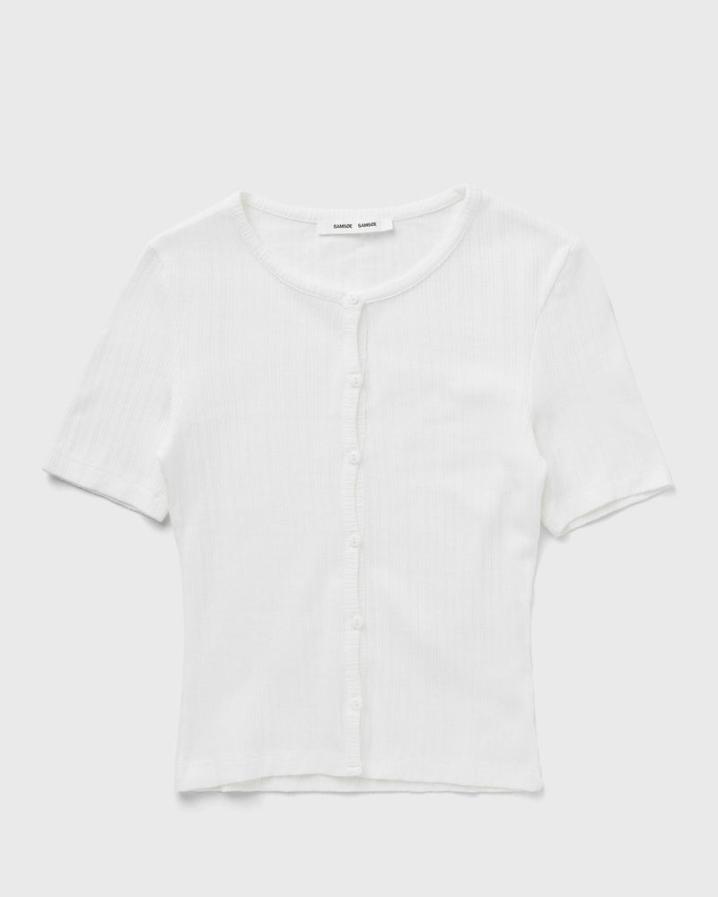 Samse & Samse SAJUNI SS CARDIGAN 15277 white