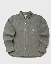 Brain Dead X Brooks Brothers Check Oxford Button Up Shirt Green