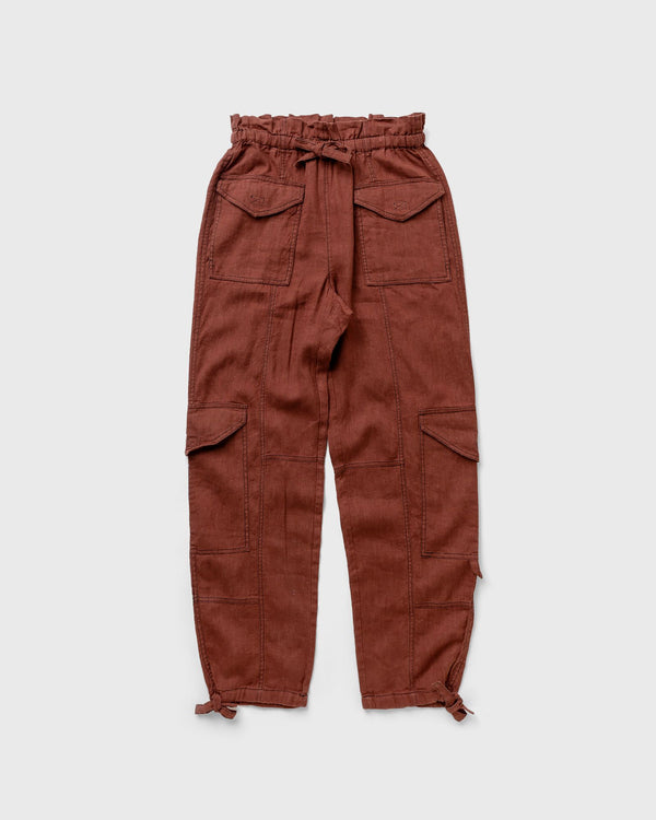 Ganni Hemp Pants red