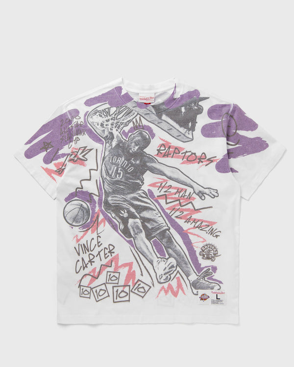 Mitchell & Ness NBA SHOWSTOPPER SS PLAYER TEE VINTAGE LOGO ALL-STAR 2000 VINCE CARTER multi