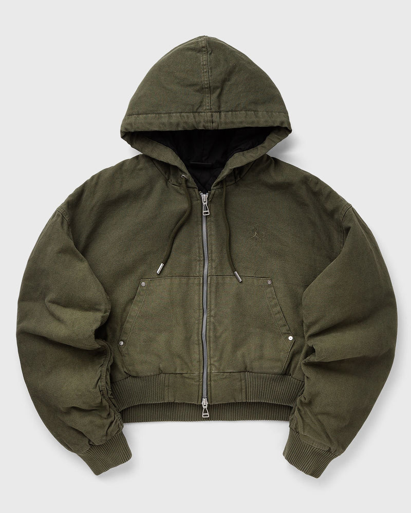 Jordan Jordan x Travis Scott Hooded Canvas Jacket green
