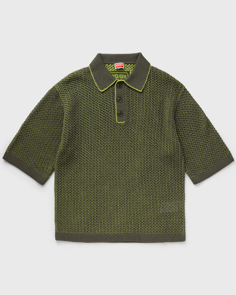 Kenzo MESH POLO brown