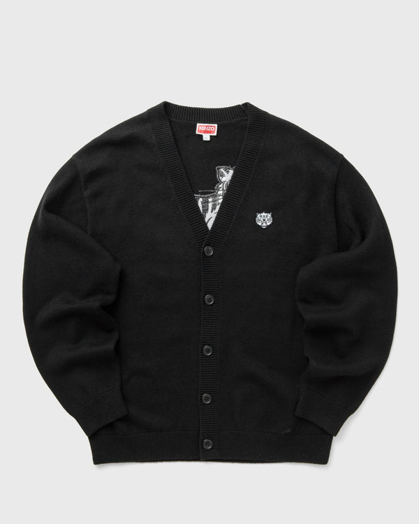 Kenzo RWS KENZO HAPPY TIGER CARDIGAN black