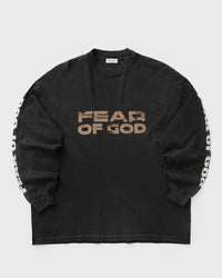 Fear Of God Relaxed "fear OF GOD" LS TEE black