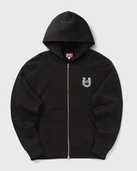 Kenzo Zip Up Hoodie Black