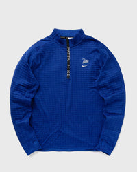 Nike X Patta HALF ZIP TOP LS blue