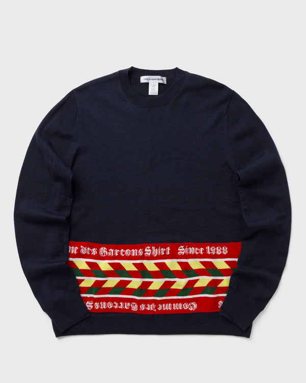 Comme des Garons Shirt SHIRT KNITTED blue