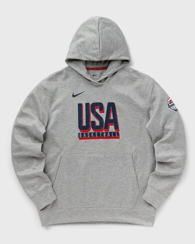 Nike Team USA Basketball Practice Hoodie Olympics 2024 grey