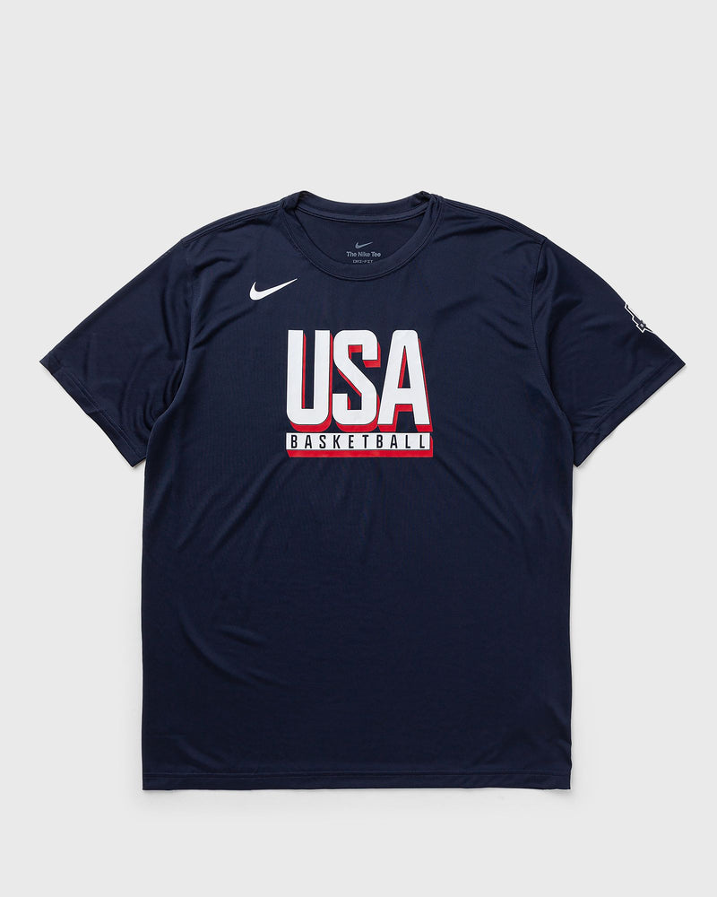 Nike USA PRACTICE BASKETBALL T-SHIRT OLYMPICS 2024 blue