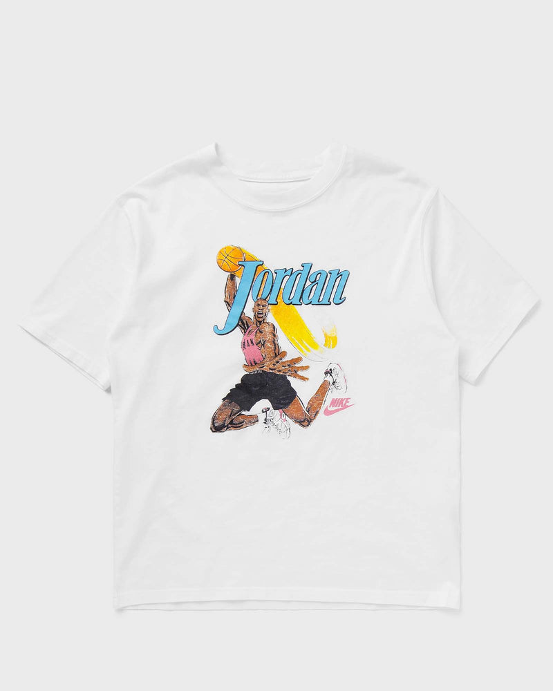 Jordan WMNS SS GF GFX TEE FA 1 white