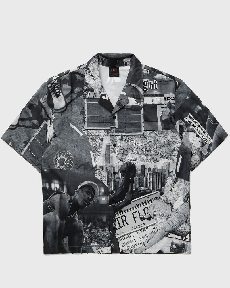 Jordan Essentials Printed Camp Top black