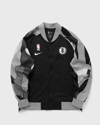 Nike Brooklyn NETS DF Showtime LS FULL ZIP Jacket black|grey