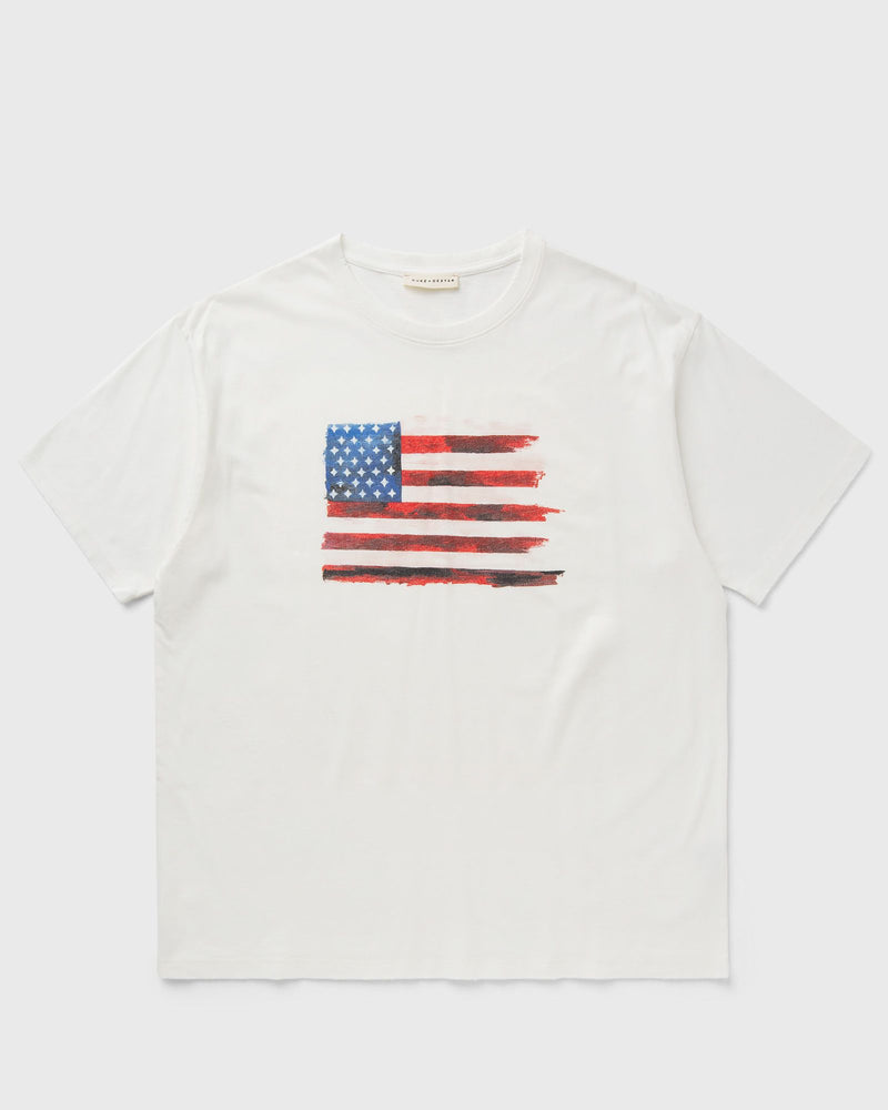 Duke & Dexter Duke American Flag Tee white