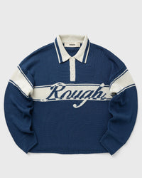 Rough. Knitted Rugby Longsleeve blue