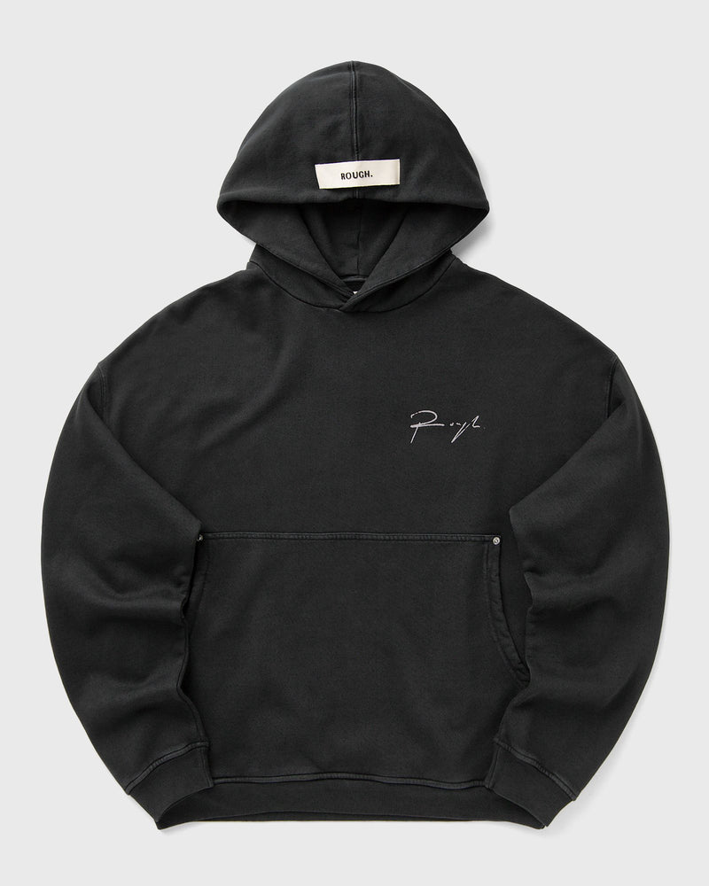 Rough. FIELDWORK HOODIE black