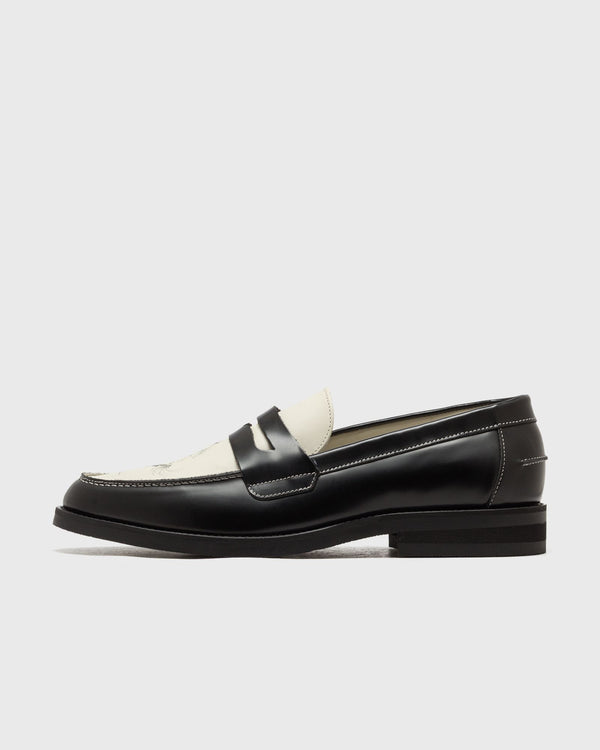 Duke & Dexter Wilde Rodeo Penny Loafer black|white
