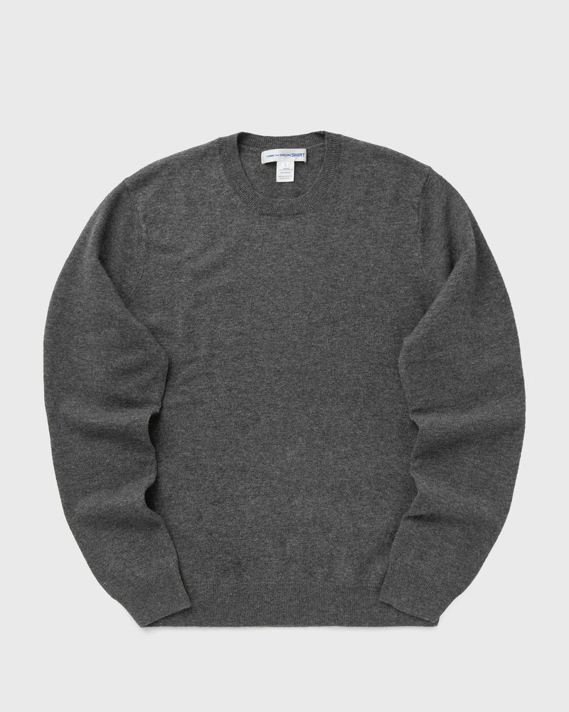 Comme des Garons Shirt PULLOVER KNIT grey