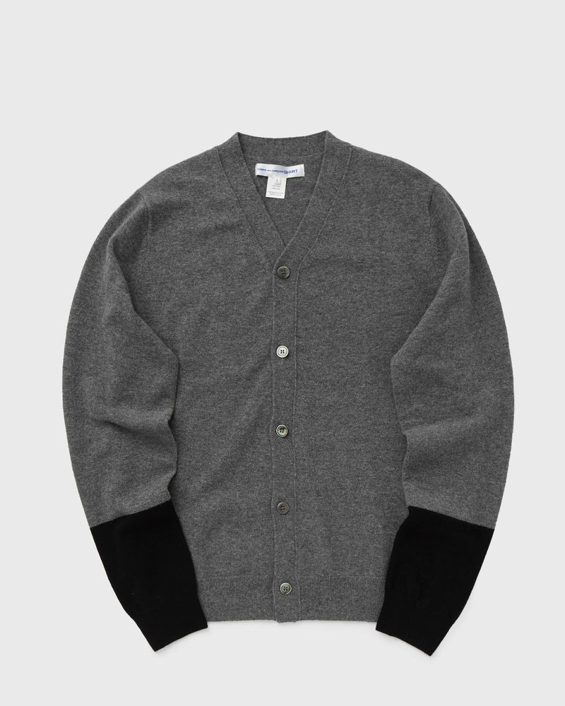Comme des Garons Shirt CARDIGAN KNIT grey