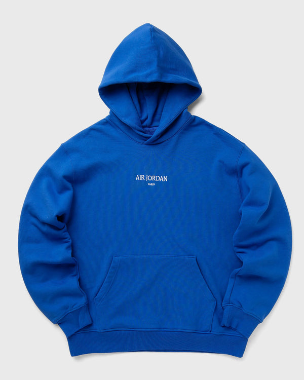 Jordan Air Jordan Wordmark Fleece Paris Pullover Hoodie blue