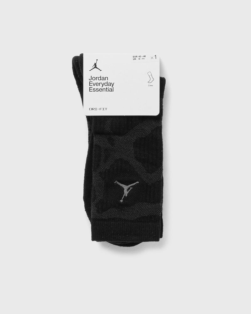 Jordan Everyday Cushioned Crew Socks (1 Pair) black