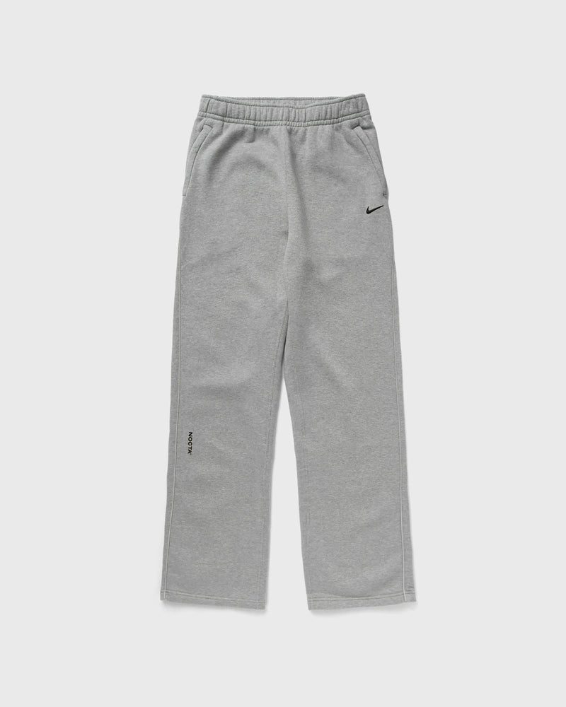 Nike X NOCTA FLEECE CS OPEN HEM PANTS grey