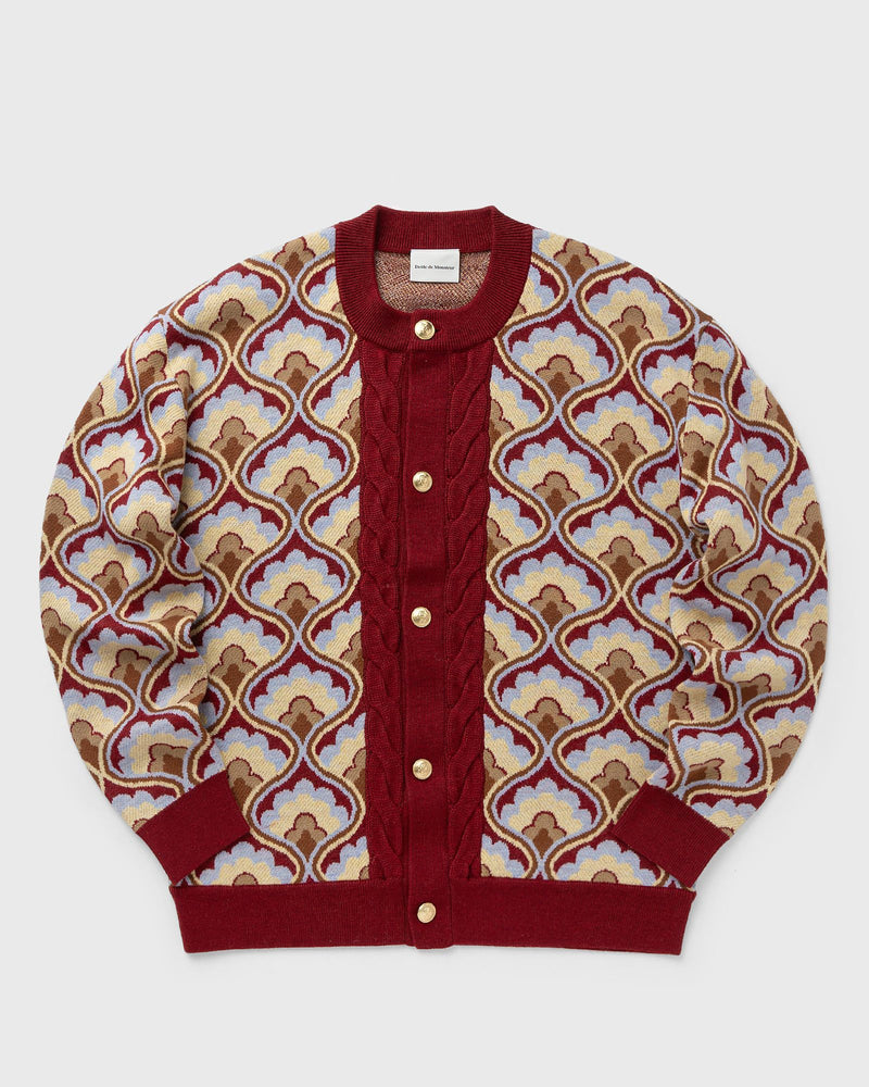 Drle de Monsieur Le Cardigan Tapisserie red