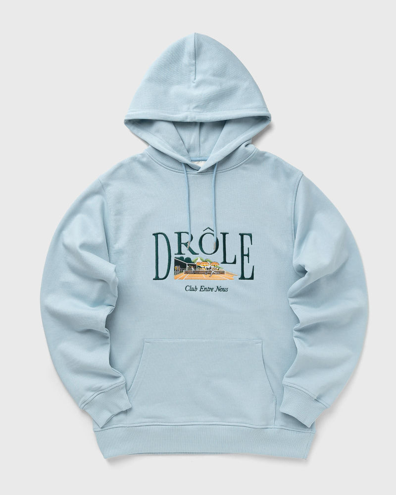 Drle de Monsieur Le Hoodie Tennis Court blue