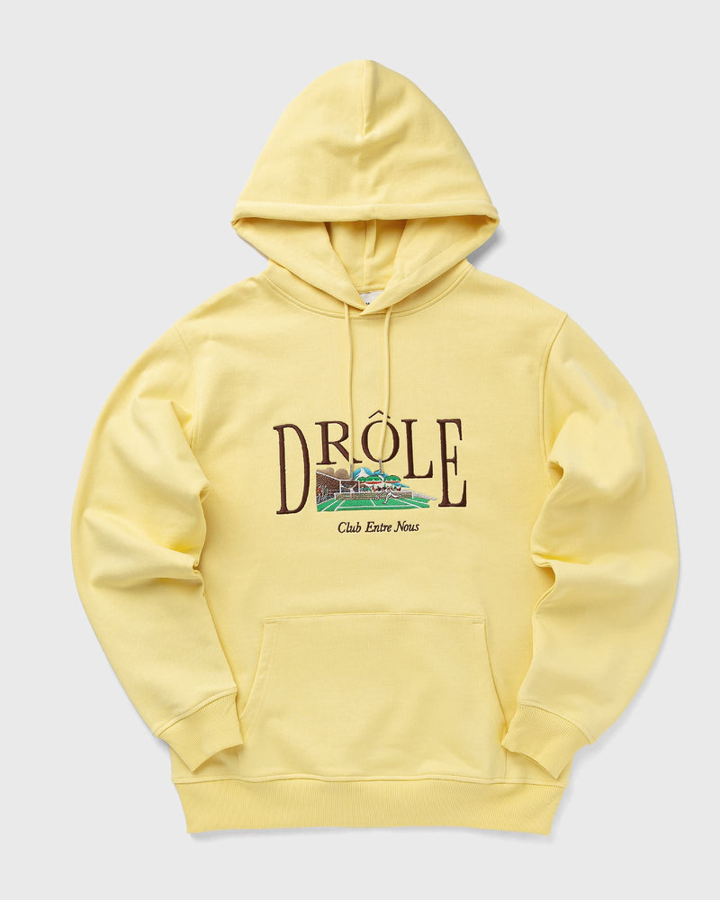 Drle de Monsieur Le Hoodie Tennis Court yellow
