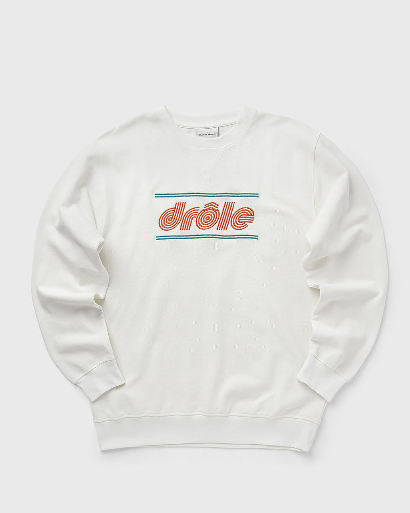 Drle de Monsieur Le Sweatshirt Piqu Tennis white