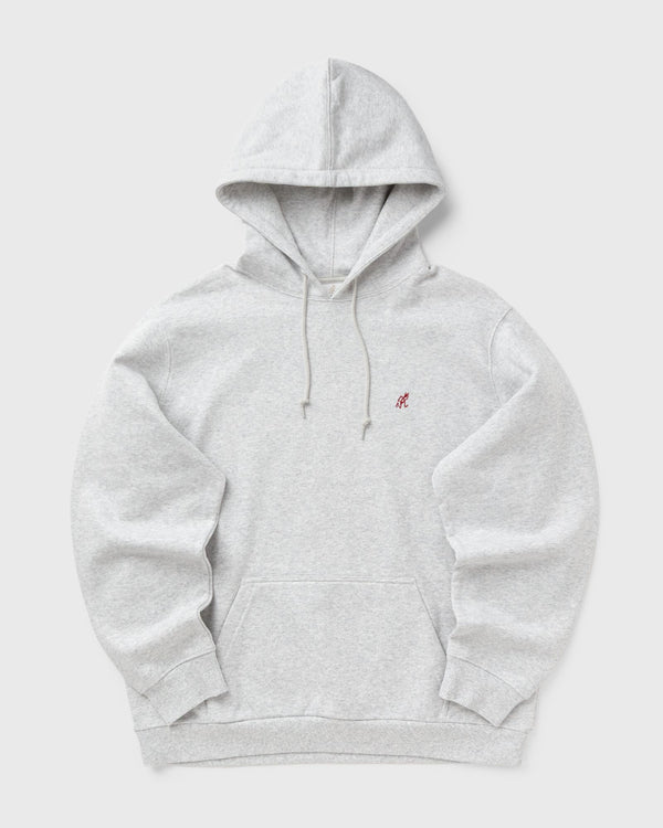 Gramicci ONE POINT HOODED SWEATSHIRT grey
