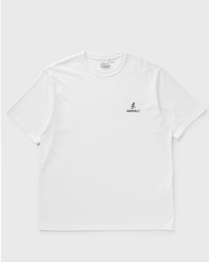 Gramicci ONE POINT LOGO TEE white