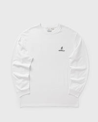 Gramicci ONE Point LOGO L/S TEE white