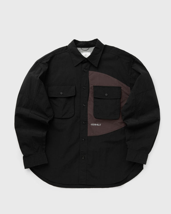 Gramicci NYLON BRENTWOOD SHIRT black