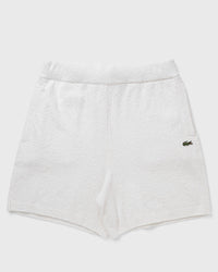 Lacoste Bouclò Knit Shorts White