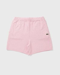 Lacoste Bouclò Knit Shorts Pink