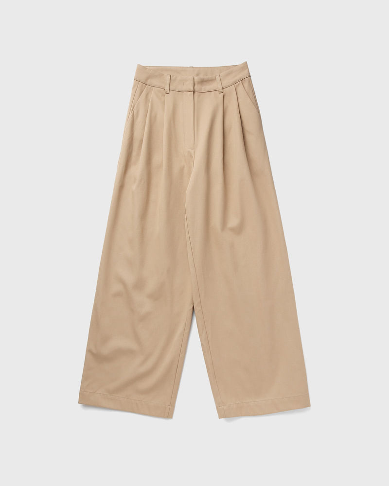 American vintage PANTALON LARGE beige