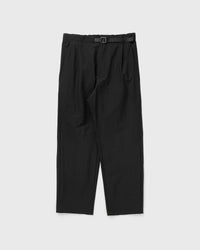 Goldwin One Tuck Tapered Ankle Pants Black