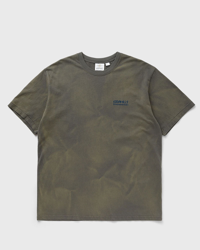 Thisisneverthat X Gramicci Sun Faded Tee green
