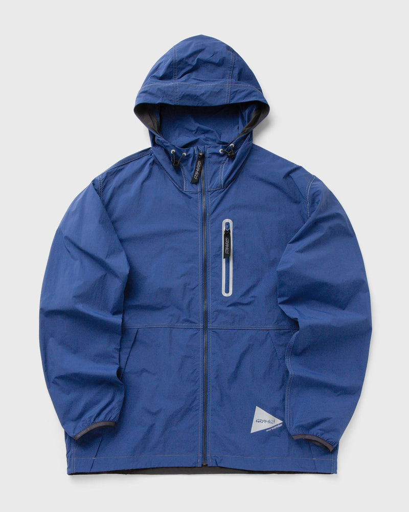 Gramicci X And Wander Brushed Nylon Jacket blue