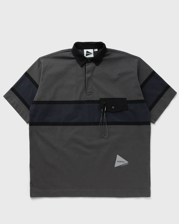 Gramicci X And Wander TECH RUGBY SHIRT grey