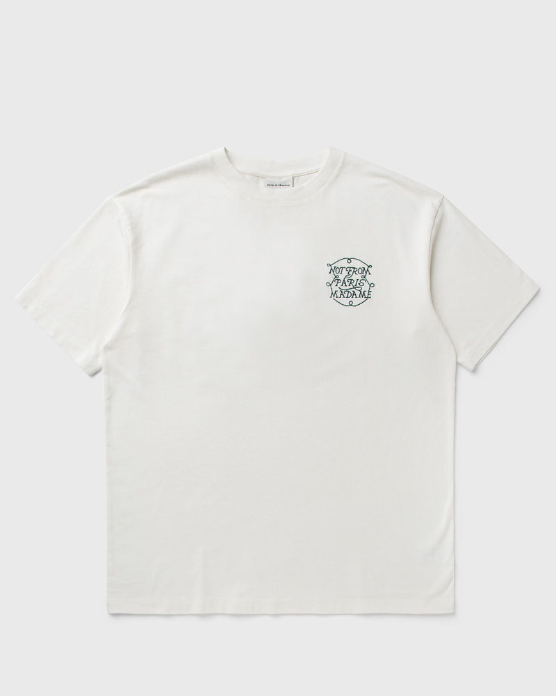 Drle de Monsieur Le Tee Slogan Tresses white