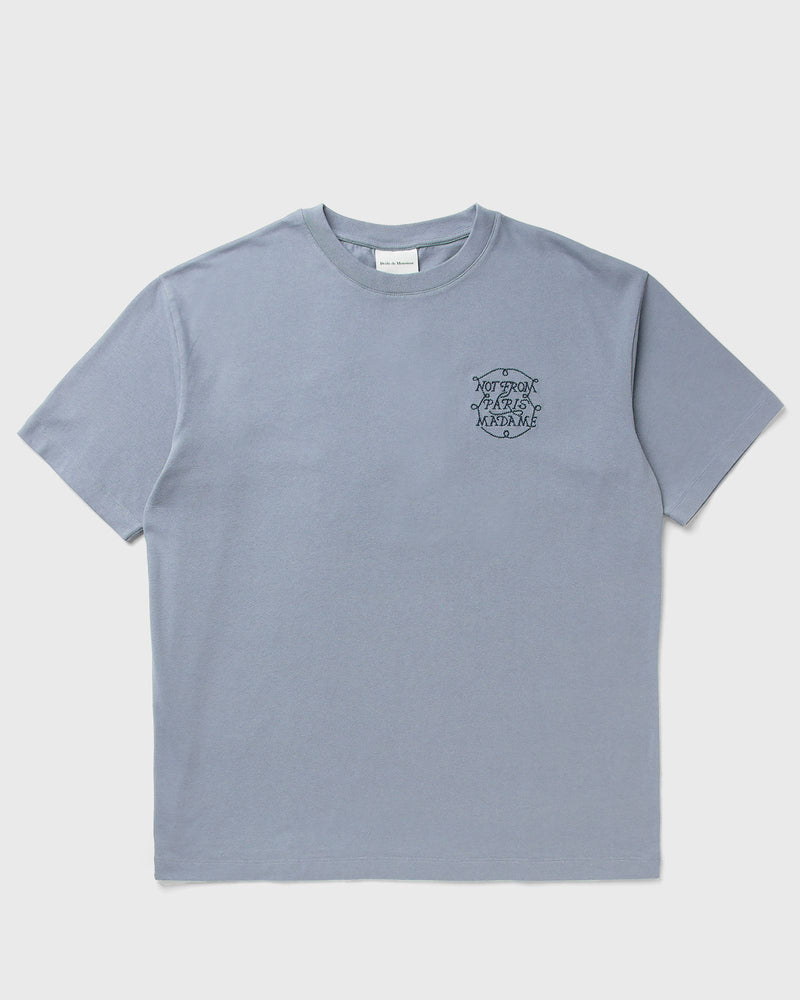 Drle de Monsieur Le Tee Slogan Tresses blue