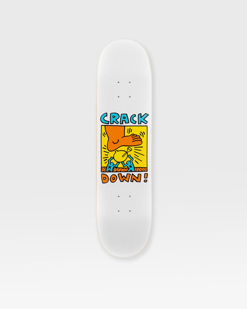 The Skateroom Keith Haring Crack Down Deck multi