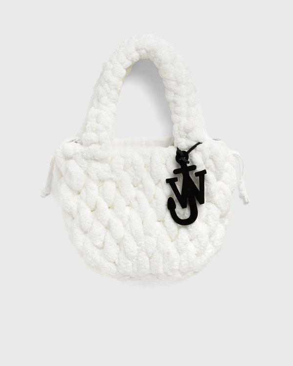 JW Anderson SMALL BLANKET SHOPPER white