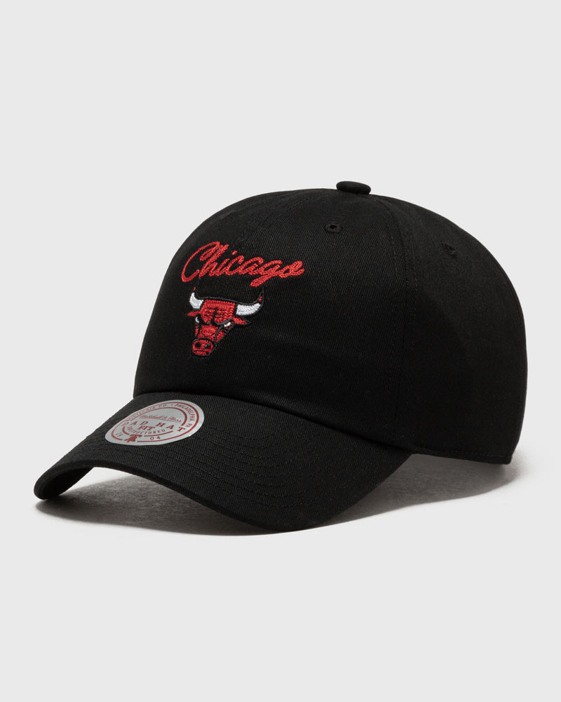 Mitchell & Ness NBA LAY LOW STRAPBACK CHICAGO BULLS black