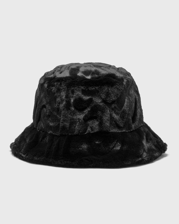 Nike Apex Faux Fur Swoosh Bucket Hat black